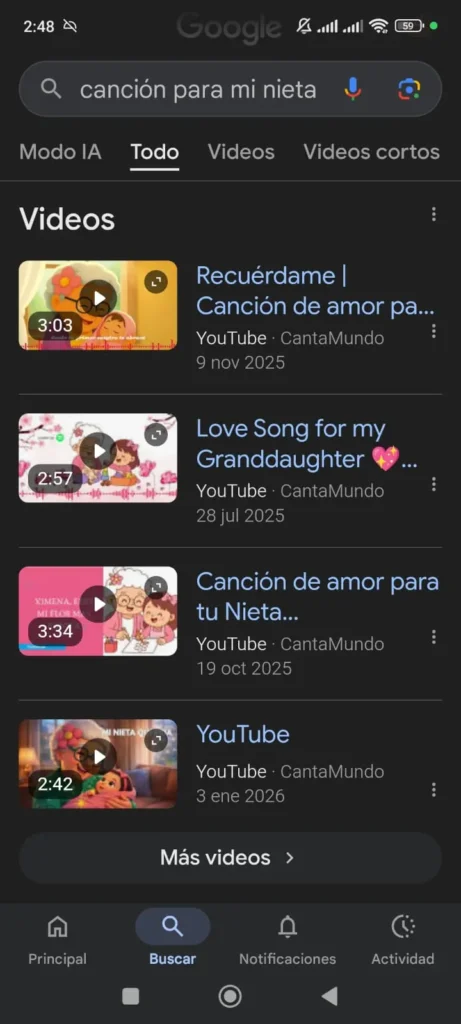 CantaMundo líder en música familiar