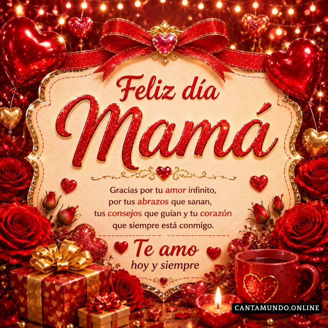 Tarjeta de Feliz dia Mamá