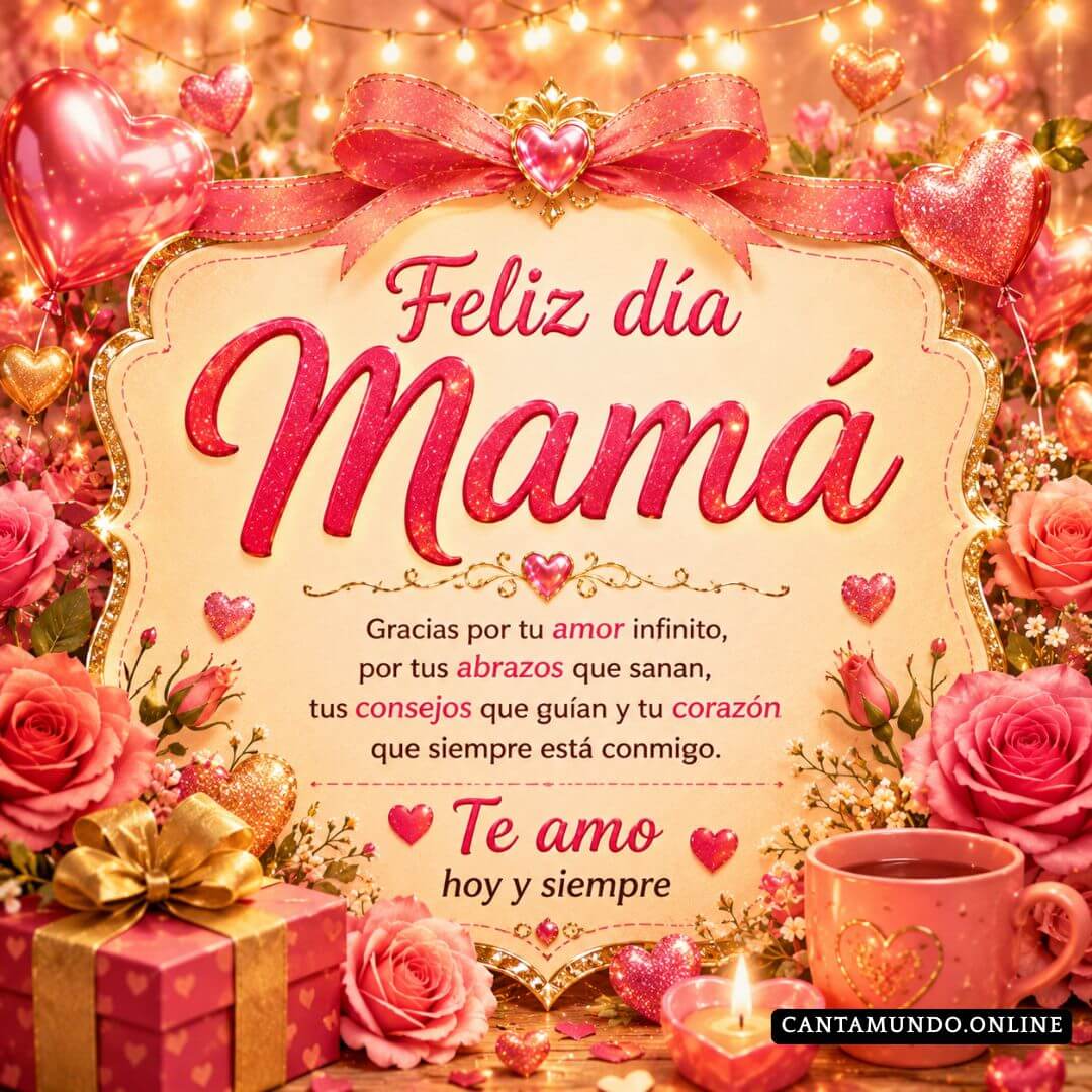Tarjeta de Feliz dia Mamá